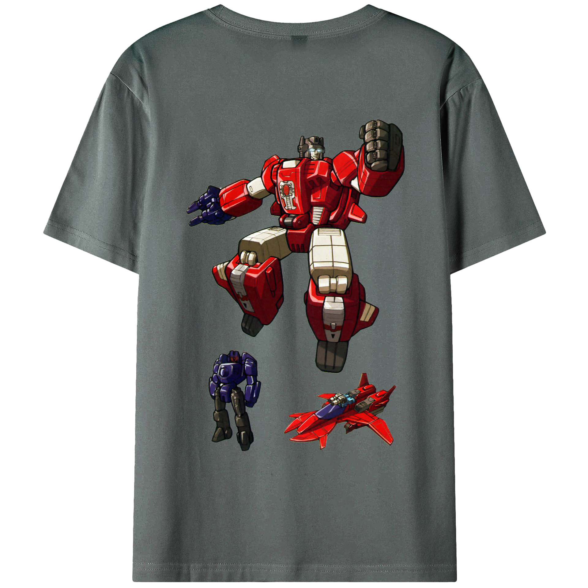 （画像用）  綿100％ メンズ半袖Tシャツ（バックプリント） 通気性